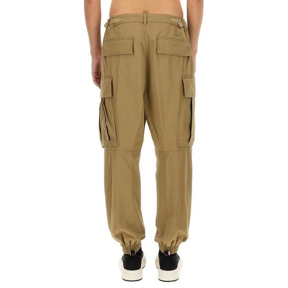 DSQUARED2 Men's Cargo Pants Men Beige - Picture 3 of 4